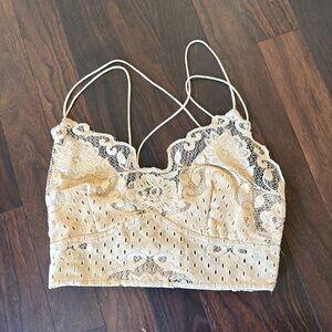 Free people tan bralette